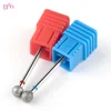 BNG Ball Shape Cuticle Clean Nail Drill Bit 3/32'' Professional Safety Diamond Nail Bit Nail Cleaner for Cuticle Dead Skin 5