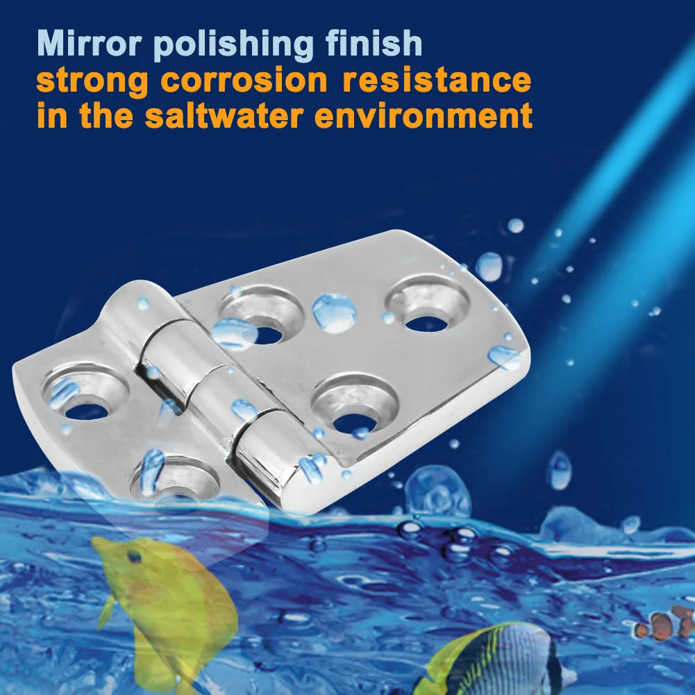 Boat Cabin Door  Flush Door  Cabin Door Stainless Steel  Flush Door Hinge Replacement for Marine Boat 57 * 38mm