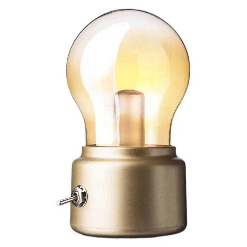 

Bulb Night Lamp USB Rechargeable Night Bulb Lamp Home Lighting Decorations Novelty Lights For Bedroom Study Room Children's Room