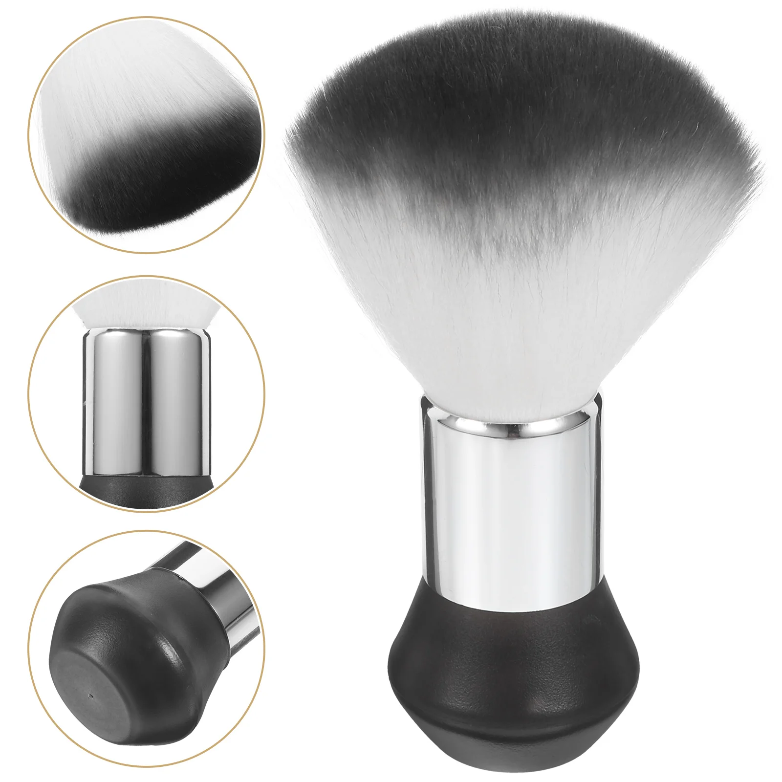

Barber Neck Hair Duster Brush Hair Cutting Neck Duster Hair Cleaning Sweeping Duster Neck Brush Handheld Barber Brush
