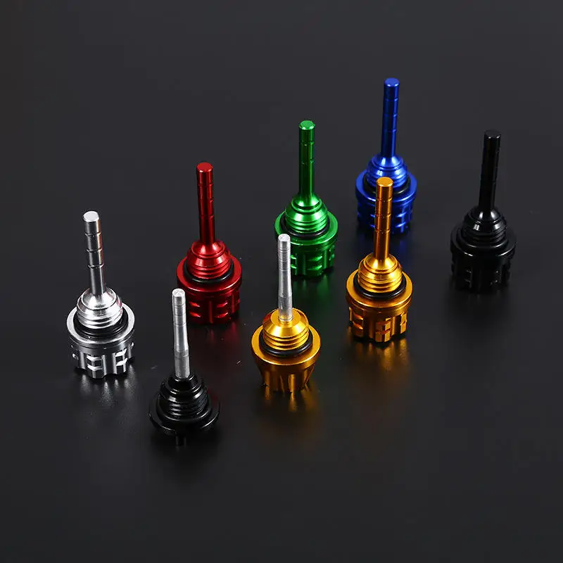 1pcs Motorcycle Engine Oil Dipstick Filler Cap Plug CNC Aluminum Alloy Motorcycle Accessories Cmotorcycle Oil Dipstick Cap Plug
