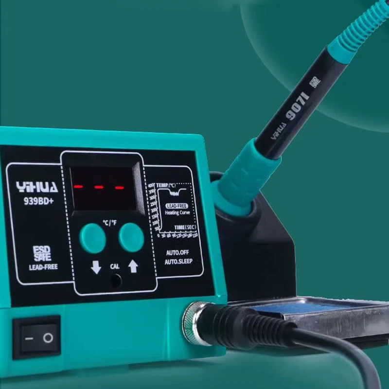 Poignée De Rechange Pour Fer à Souder YIHUA 907A, 907C, Etc. - Compatible Stations 852, 898D