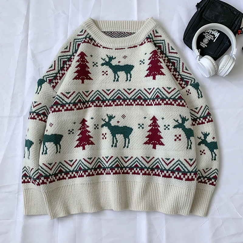 Deer Print Sweater 13