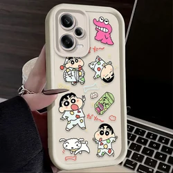 Cute S - ShinChan Design Soft Phone Case - Redmi A3 (A3X) (1)