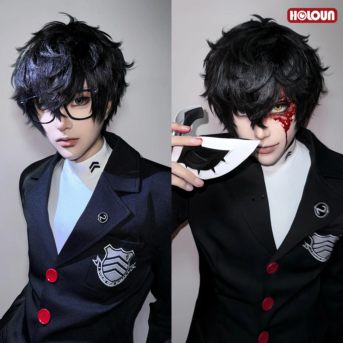 【P5】雨宮蓮(ジョーカー) コスプレ衣装 男性S P5】雨宮蓮(ジョーカー) コスプレ衣装 男性S Amazon.co.jp: ウィッグ