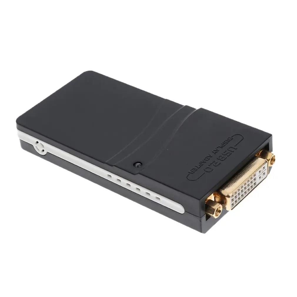 

2022 Hot USB 2.0 To VGA/DVI/HDMI-compatible Video Graphics Display Adapter Multiple Monitors Graphics Cards Dropshipping