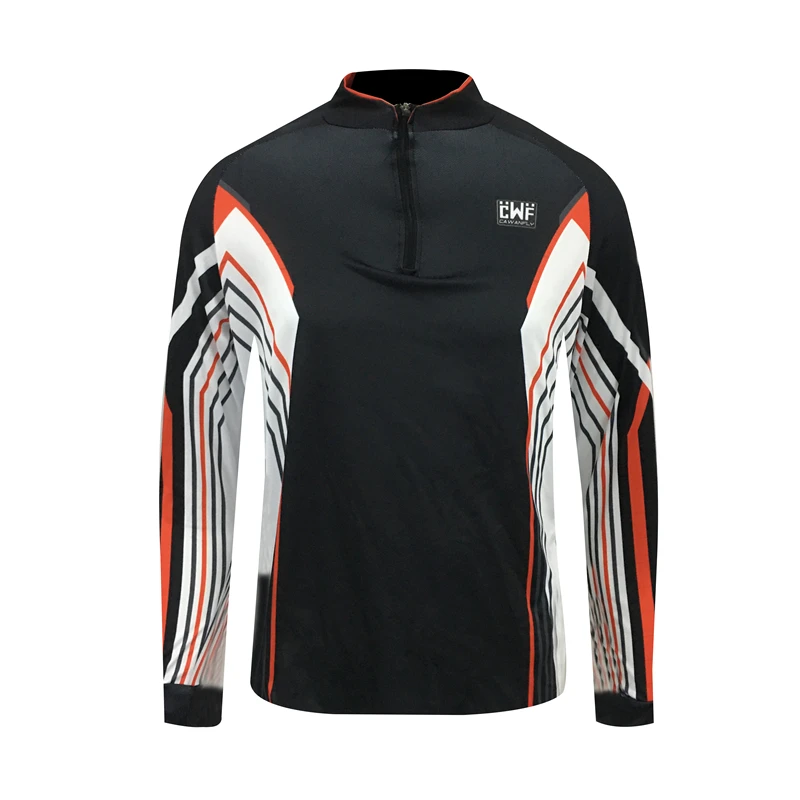 

Быстросохнущая одежда для рыбалки, Солнцезащитная дышащая летняя рыболовная рубашка с длинным рукавом и защитой от УФ-лучей, осенняя рыболовная Джерси