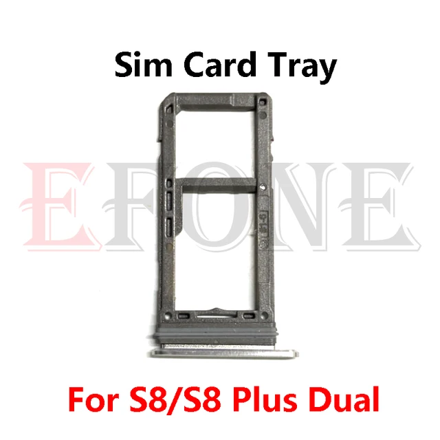Dual Sim Tray Samsung S8+ Micro Sd Sim Card Holder Slot Micro SD