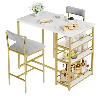 2-Person Bar Table Dining Set 1