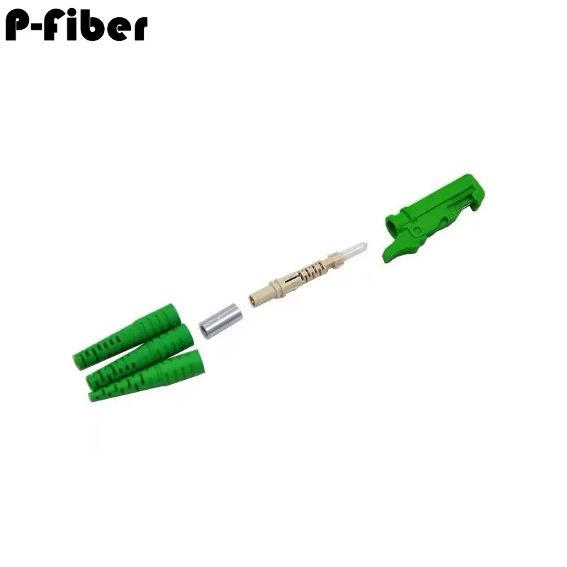 E2000/APC/UPC 커넥터 키트, 광섬유 점퍼 커넥터 부품, 2.0, 3.0, 0.9mm 키트 액세서리, 50 개