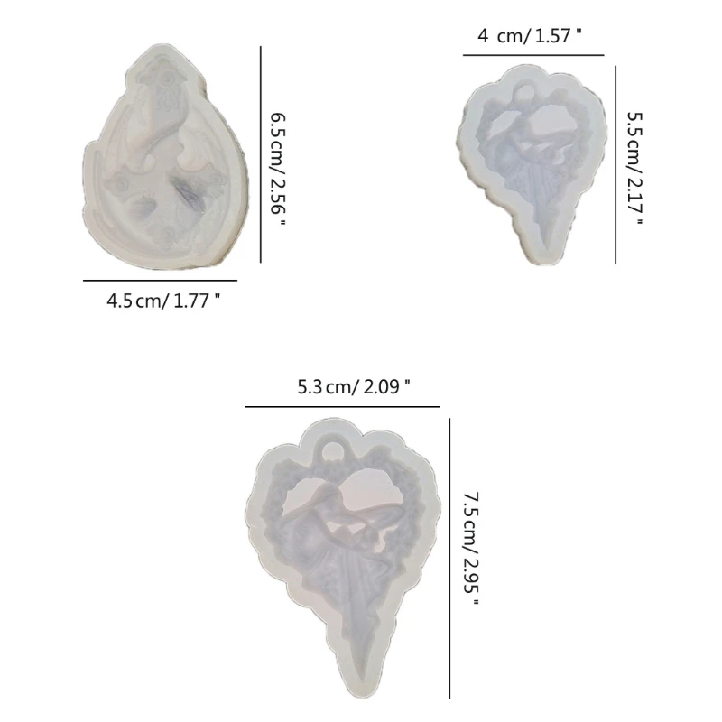 Рисунок 6 - Хрустальные подвески в форме сердца ручной работы