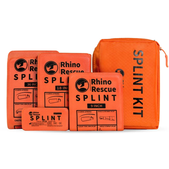 Rhino-응급처치 의료 전술 부목 키트: 본격적인 생존과 전투를 위한 필수품