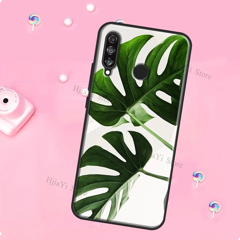 Monstera Green Leaves Phone Case