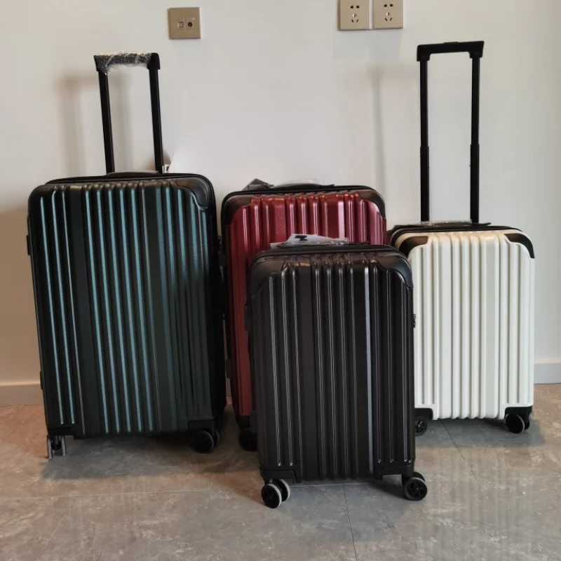 

Ultra light and expandable luggage trolley with hand push travel case