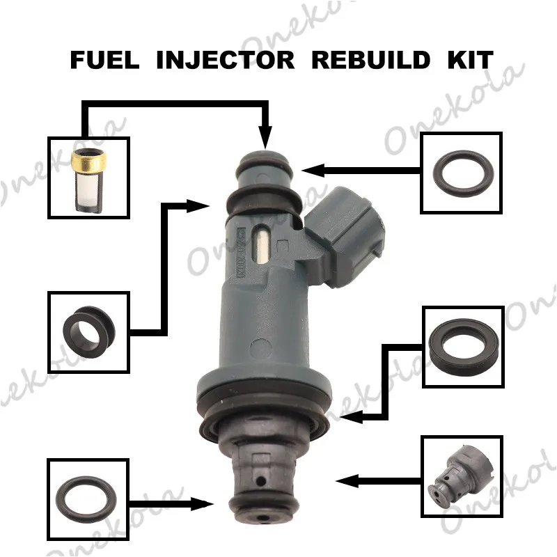 Fuel Injector repair kit Orings Filters for 1997 04 Toyota Models
