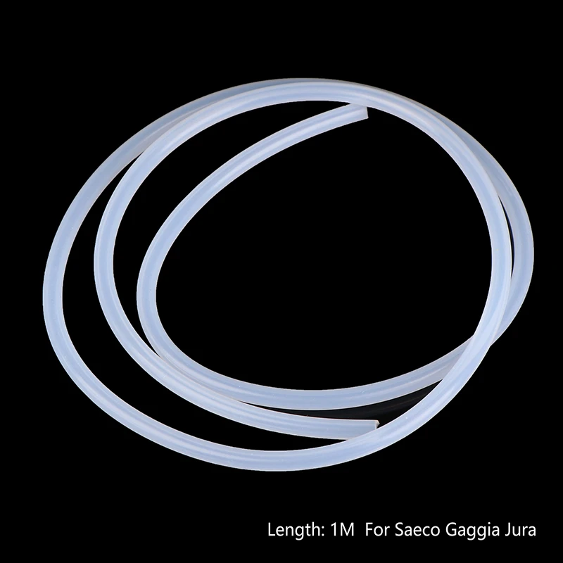 Tuyau En Silicone 3x6 Mm - 1 Mètre - Compatible Avec Machines à Café Saeco Et Gaggia Pour Mousseur à Lait - 9