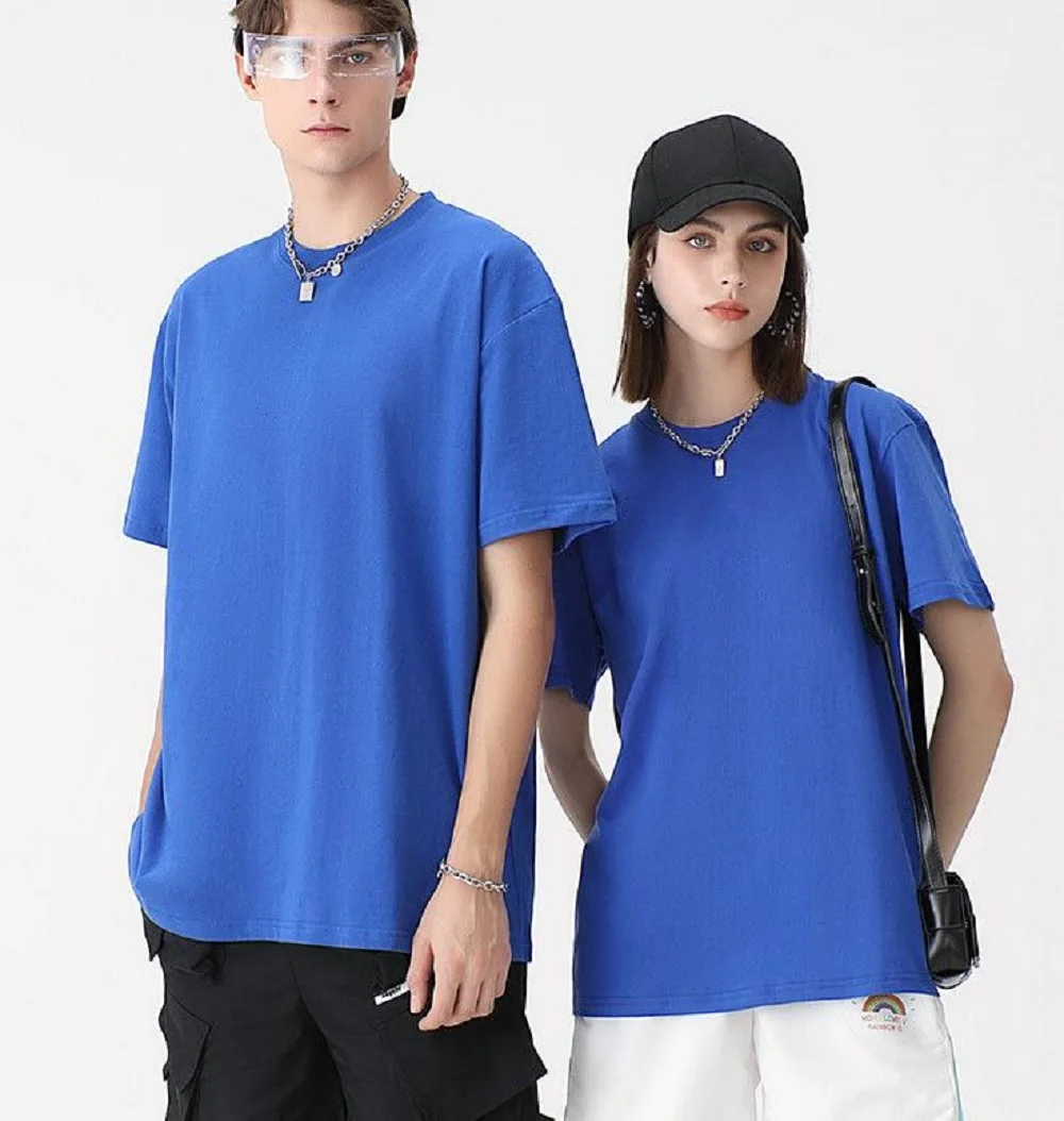 

Unisex Summer Men Pure Color T Shirts Round Square Short Sleeves Tops Tee Black White Gray