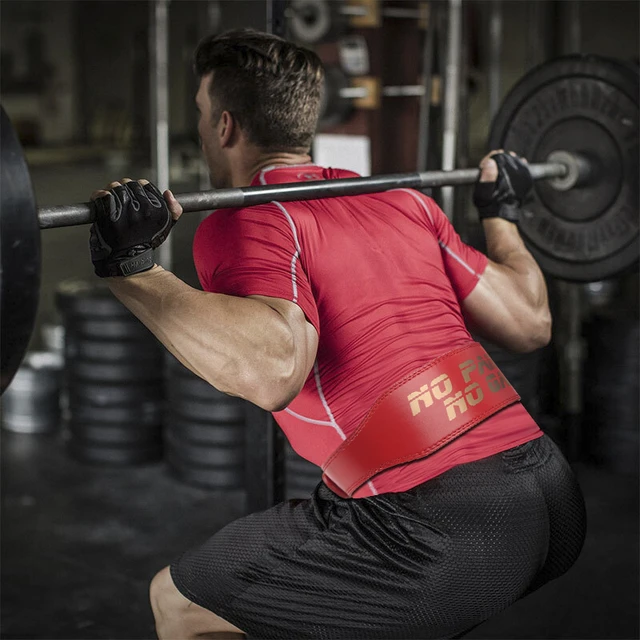 Ceinture d'haltérophilie en Cuir pour Hommes et Femmes, Ceinture de  Gymnastique, équipement de Fitness, Soutien Lombaire pour Les Exercices de  Squats