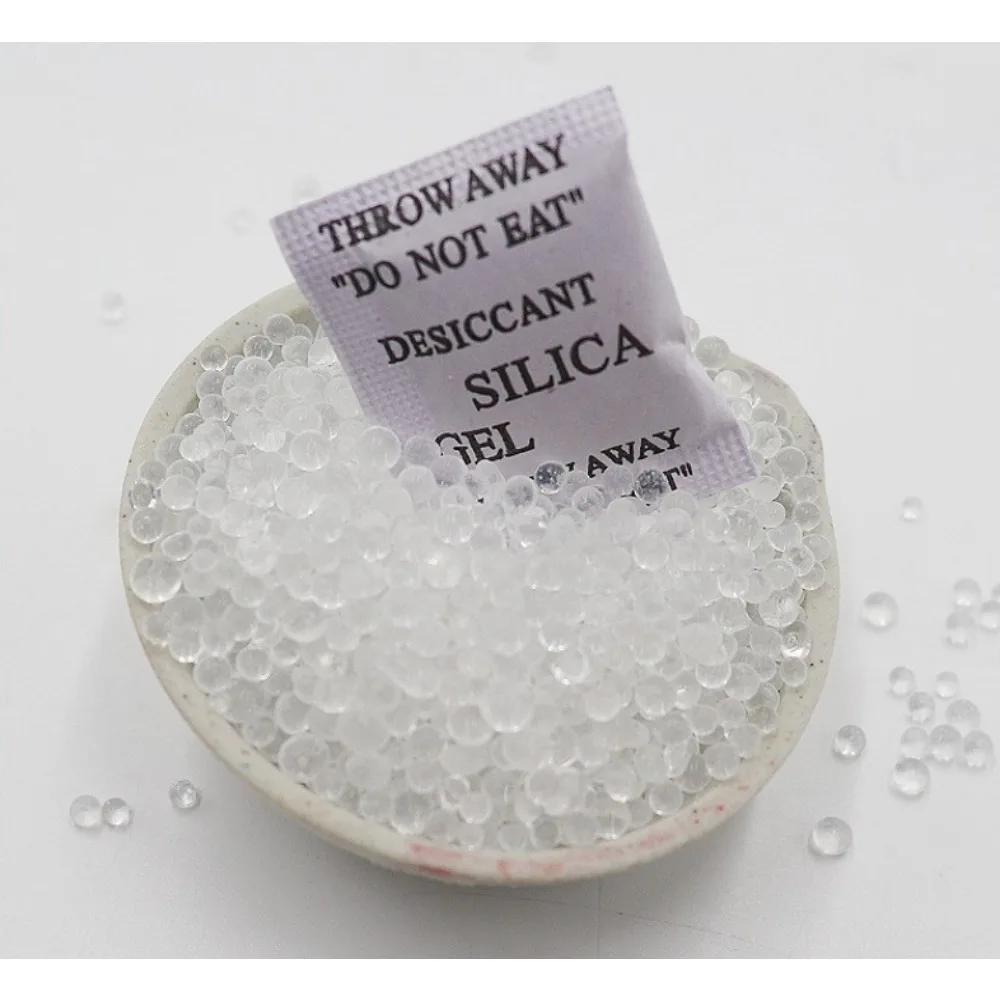 20 Pack Silica Gel Desiccant, Silica Gel Moisture Absorbent Beads-Moisture Absorber for Electronics, Clothing and Food Storage