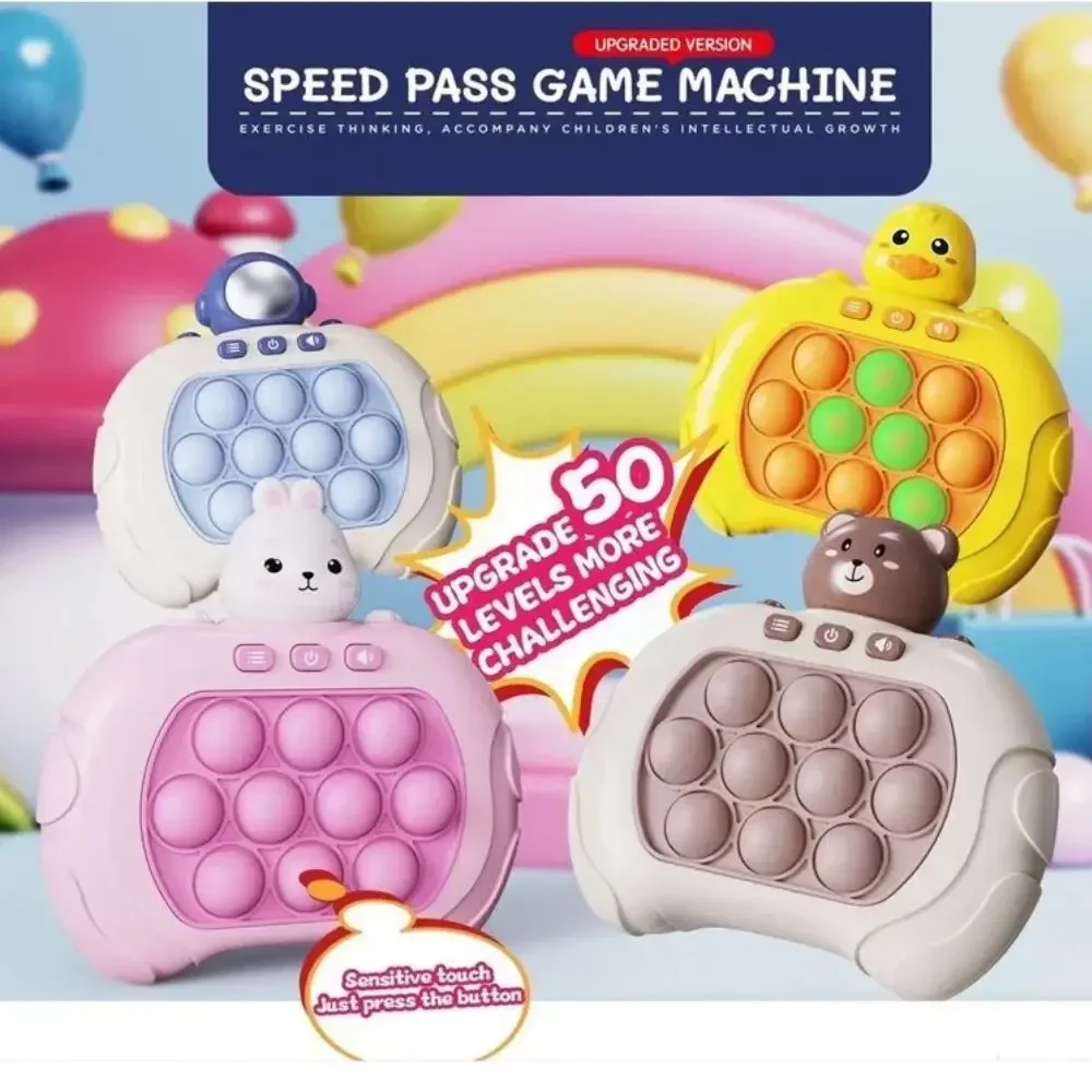 

Pop Quick Push Bubbles Game Machine, Anti-Stress, Anti-Stress Brinquedos para Crianças