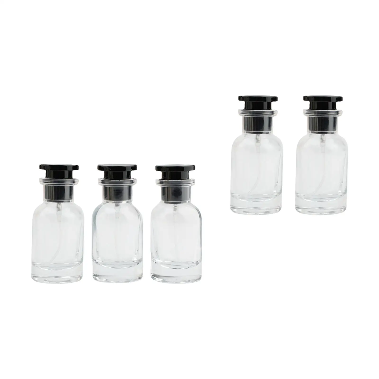

5x Perfume Spray Bottle 30ml Delicate Vintage Lightweight Durable Party Makeup Tool Spray