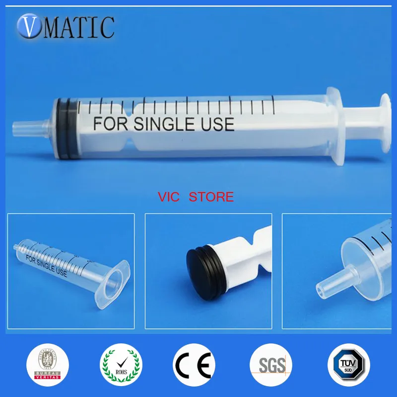 

Free Shipping 20Pcs 10Ml/10Cc Dispensing Plastic Liquid Dispenser Syringe