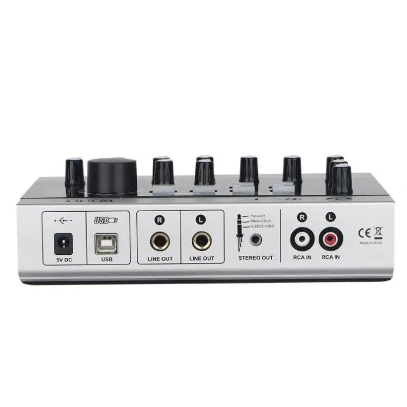 Alctron U16K MK3 High Quality New Best Studio Usb Interface Sound Card Recording for home and studio live broadcast