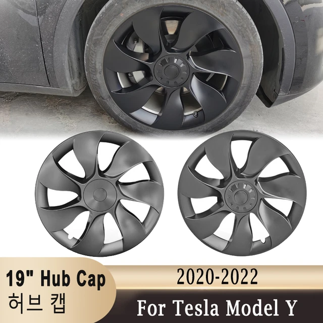 4pcs 19 Hub Caps For Tesla Model Y 2020-2022 Wheel Cover Hub Caps Rim Cover  Vehicle Car Exterior Tyre Tire Protection Cover - Hub Caps - AliExpress