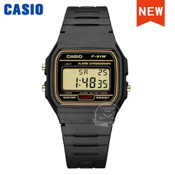 Casio Retro Style Versatile Small Square Watch (F - 91WG - 9)