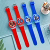 Luminous Disney Mickey Children's Watches Girls Silicone Strap 3D Cartoon Pricess Elsa Kids Quartz Clock reloj infantil ﻿ 4