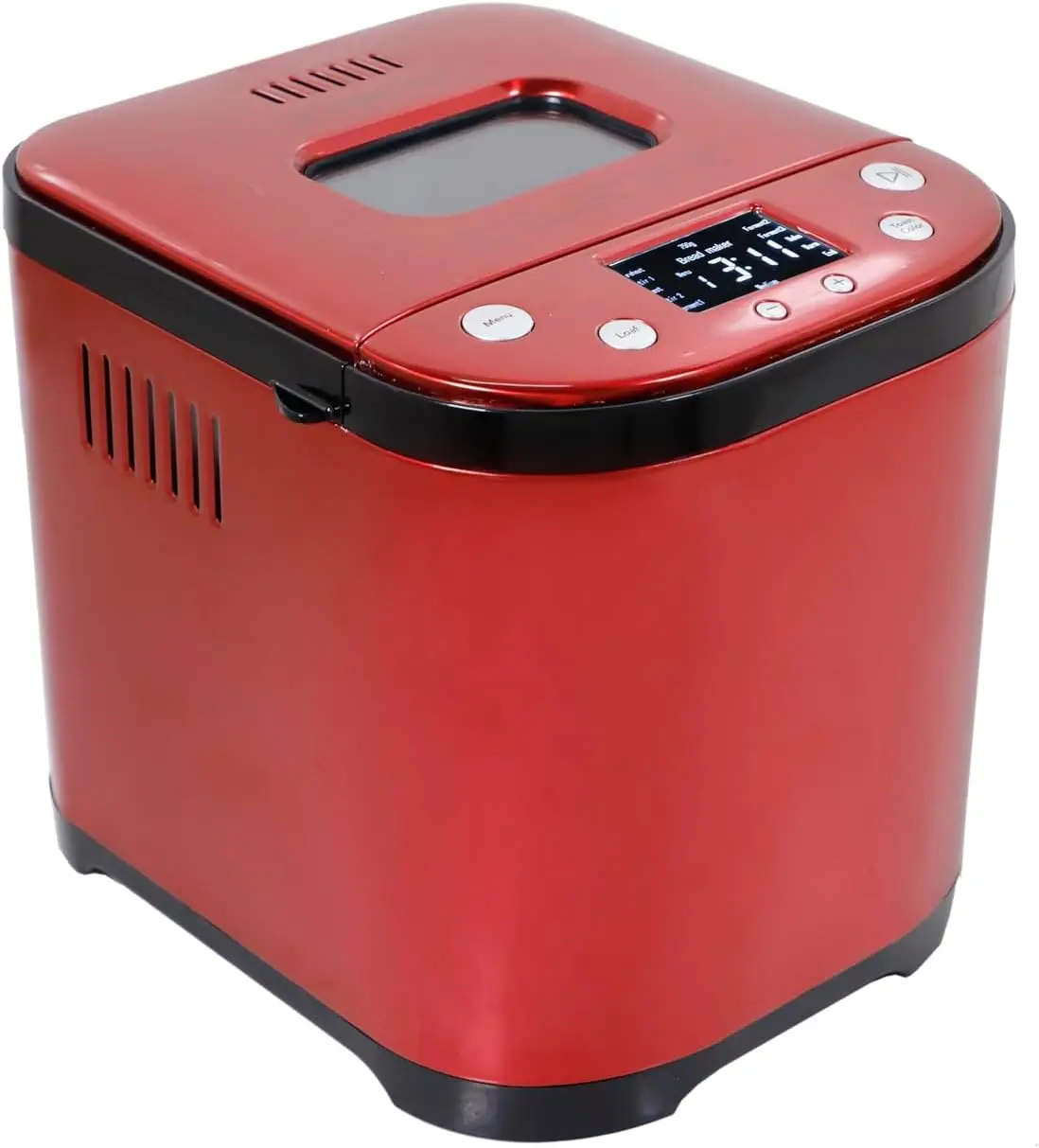 Bread Maker Machine with Nonstick Bowl, Bread Hook, Measuring Cup & Spoon. 15-in-1, Gluten-Free Bread, Cake 2