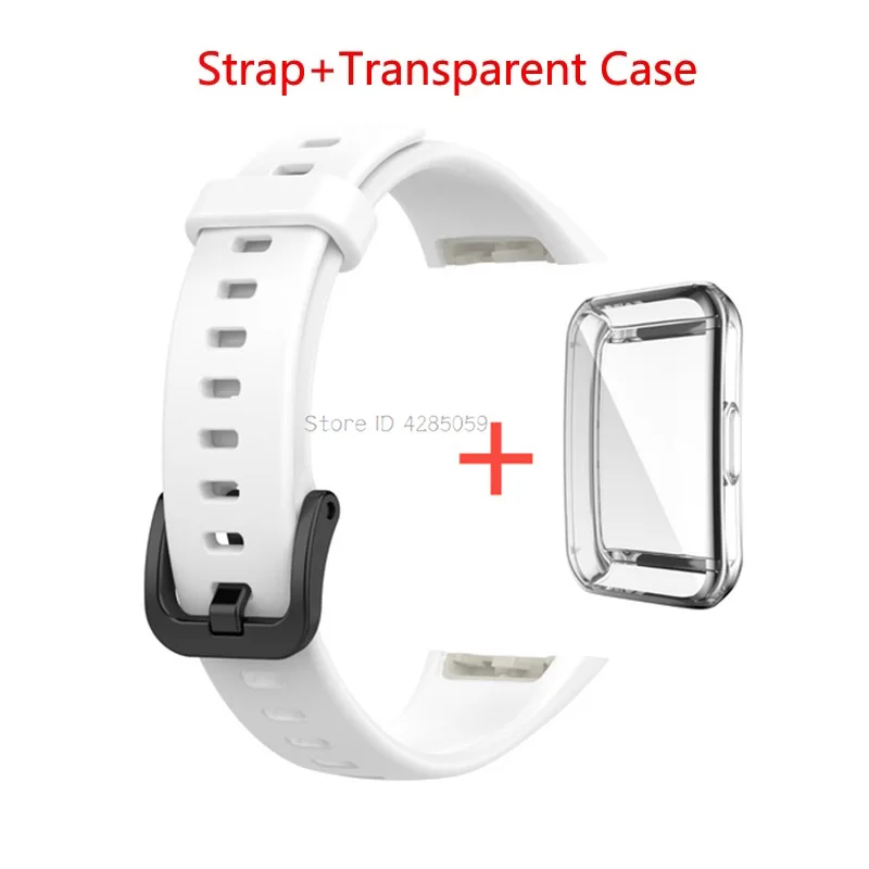 Premium Full-Screen Protector Case with Soft TPU Protective Bumper and Silicone Strap