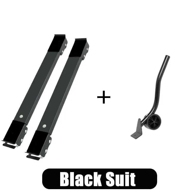 Support mobile pour machine à laver, base surélevée pour réfrigérateur, rouleau mobile, roue de support rapide, accessoires de cuisine, appareil ménager 15
