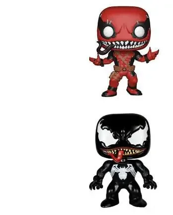 Funko Pop Venompool 300 # In Veleno Rosso 82 In Black Collection Action Figure Toys Red Cloth Mulan Model Dolls Regali Per Bambini