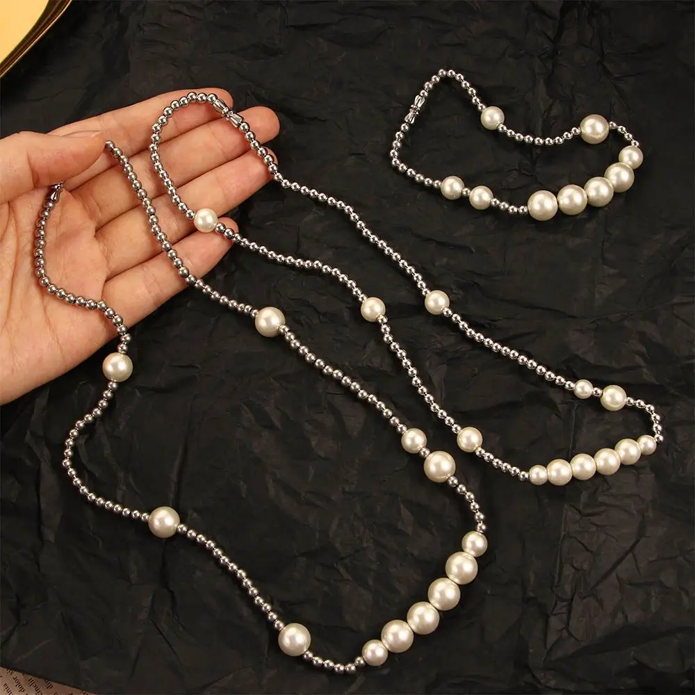 

Trendy For Women Imitation Pearl Clavicle Chockers Elegant Beads Bracelet Pearl Necklaces Fashion Jewelry Pendants