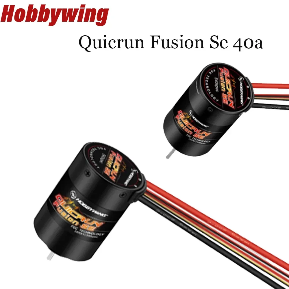 HobbyWing QuicRun 퓨전 Se 540, RC 1/10 클라이밍 카용 센서 모터 내장, 40A ESC, 2 인 1, 1800KV, 1200KV, 신제품