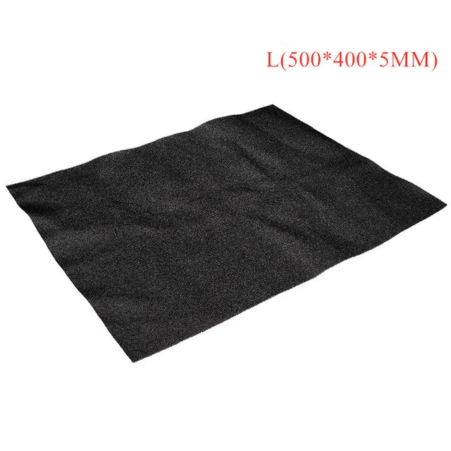 DIY 500*400*3mm/5mm Computer Mesh sponge PC Case Fan Cooler Black Dust Filter Case Dustproof Cover Chassis dust cover 60PPI L