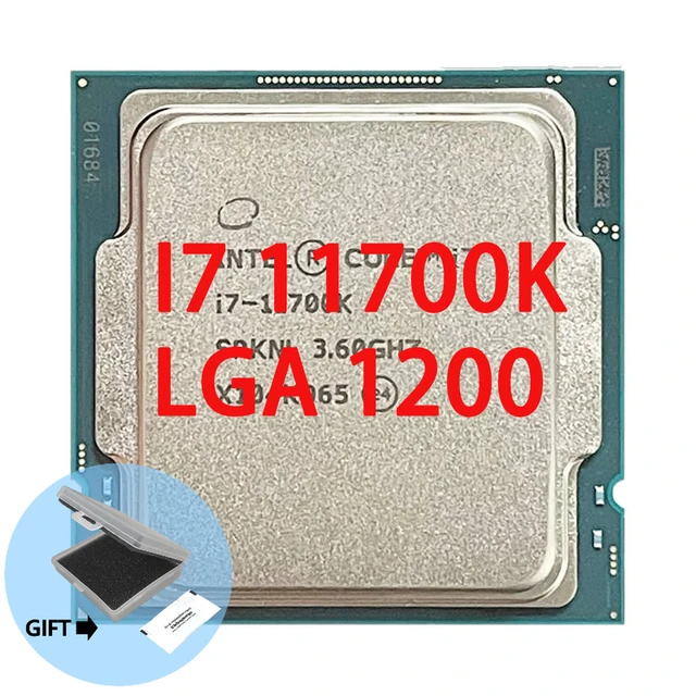 Intel Core i7-11700K 3.6 GHz Eight-Core LGA 1200 BX8070811700K