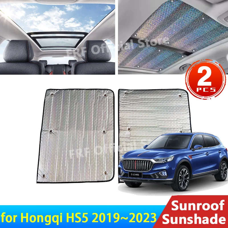 

for Hongqi HS5 2023 2022 2021 2020 2019 Accessorie Car Sunroof Sunshade Roof Sunscreen Heat Insulation Windscreen Sun Protection