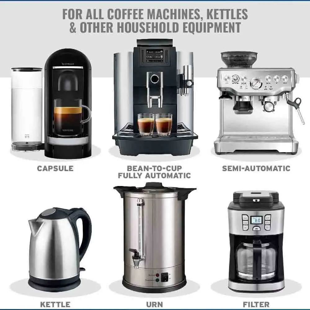 Coffee Maker Descaler Tablet for Coffee Machine Descaling Tablets Compatible with Automatic Coffee Maker -6/10 Counts