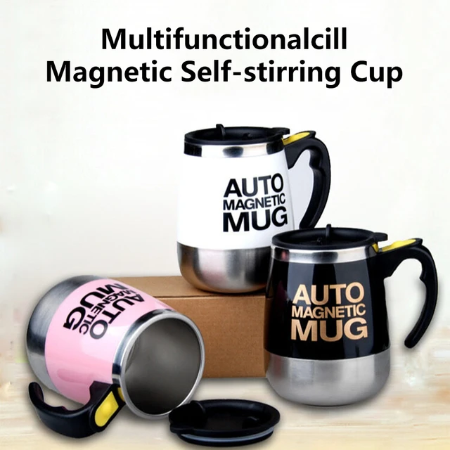 New Automatic Self Stirring Magnetic Mug USB Rechargeable Electric Smart  Mixer Creative Stainless Steel Coffee Milk Mixing Cup - AliExpress