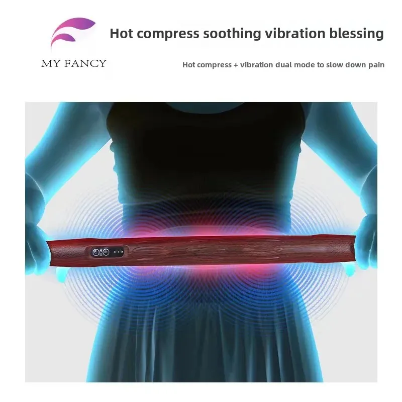 Japanese Style Acupoint Electro-Massage Stick Cypress Wood Therapy Full SPA Cervical Spine Shock Massage Muscle Film Beauty Devi