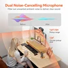 NUROUM V32AFL  4K HD Webcam with Microphone Auto-Focus Auto-Framing Web Camera with Adjustable Fill Light &Privacy Protection 5