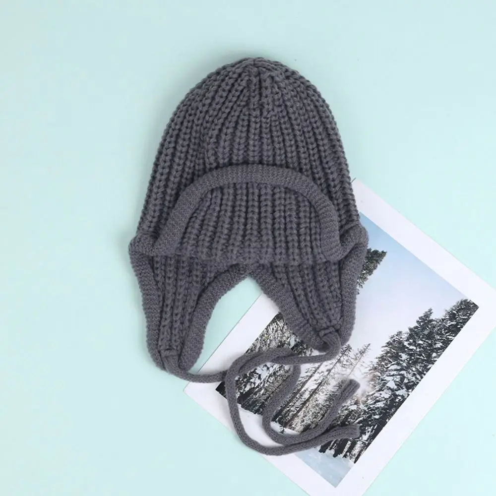 Polyester Knitted Winter Hat for Women