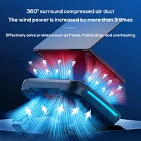 Laptop Cooling Pad Laptop Coolers for Computer PC Notebook Gaming Laptop Fan Height Adjustable Laptop Cooling Stand - Image 3