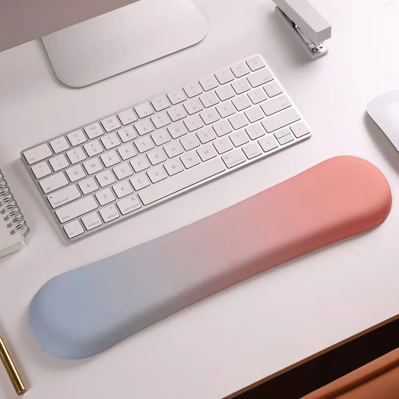 Ergonomic Non-Slip Silicone Mouse Pad with Comfortable Wrist Support