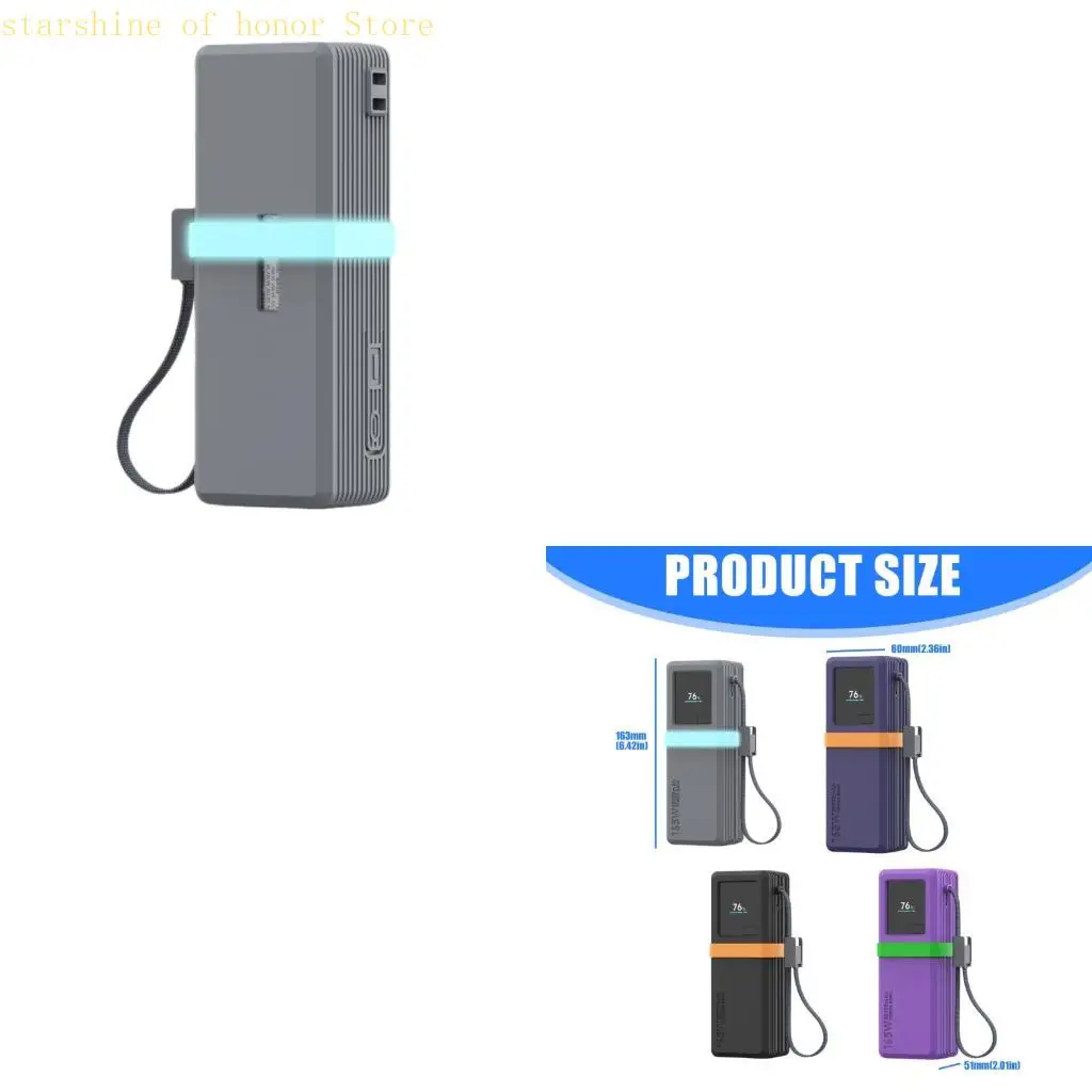 165W 20000mAh PB2165 PowerBank 쉘 홀더용 11UB 프리미엄 실리콘..