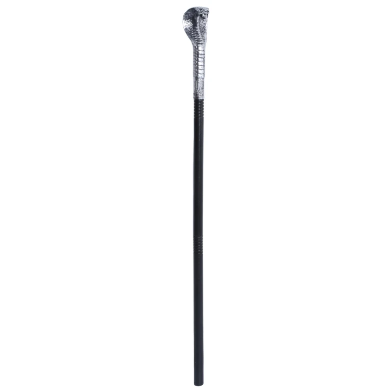 23,62 Zoll Schlange Cobras Cane Pharao Zepter Zuhälter Zauberer Stab Halloween Cosplay Kostüm Zubehör für Frauen Männer – Detail 8
