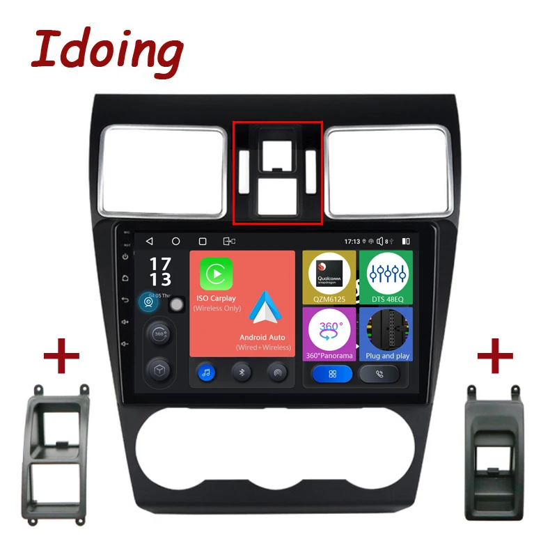 Idoing 9"Car Radio Player For Subaru WRX 2016-2021 GPS Navigation Carplay And Android Auto Head Unit Plug And Play 360°Panorama - AliExpress 