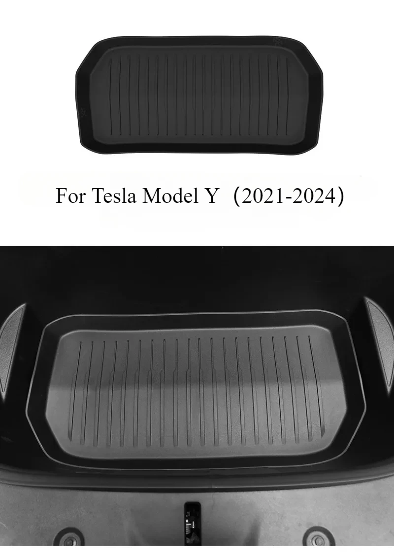Front Rear Trunk Mat for Tesla Model Y/Y Juniper 2025 TPE Storage Box Pads Prote